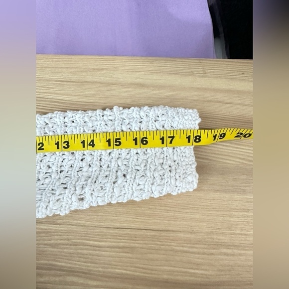 J.Jill Open Stitch Pullover Sweater with Side Button Detail in White Sz XS - Picture 11 of 11